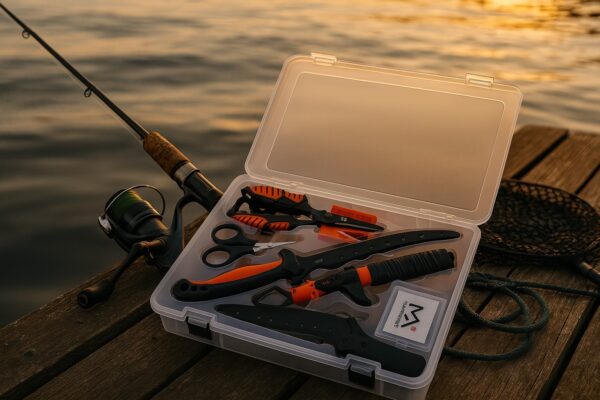 FK-901B 8 Caja de señuelos con divisiones y accesorios de pesca (FK-901B )