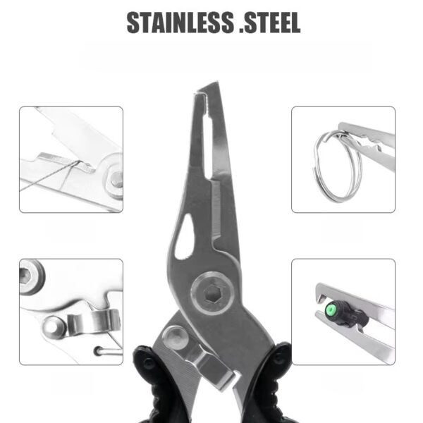 FT-833 6 Alicate de pesca con herramientas (FP-833)