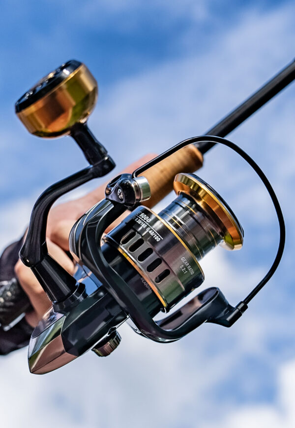 Reel Harden carrete metalico 1bb con carrete extra.