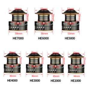 Reel Harden carrete metalico 1bb con carrete extra.