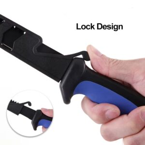 Cuchillo fileteador acero inoxidable 25cm con funda (HEP-14-02)