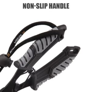 Juego de boga grip con gatillo 22cm y pinza de acero inoxidabel de 18cm (HDP-19-01)