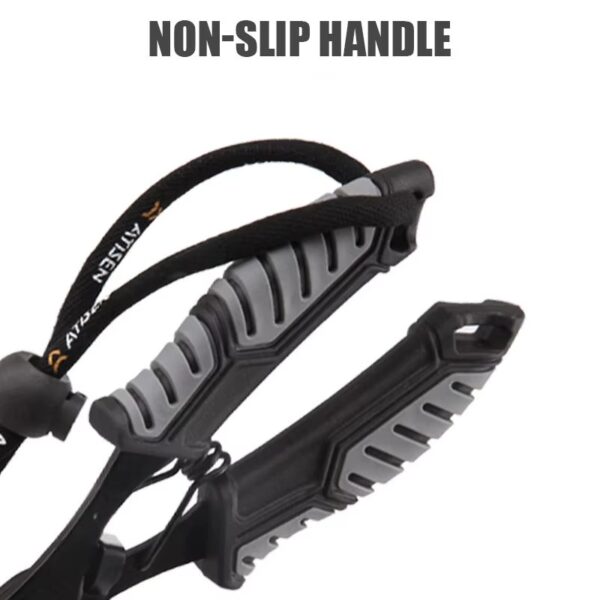 Juego de boga grip con gatillo 22cm y pinza de acero inoxidabel de 18cm (HDP-19-01)