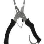 Pinza abre anillas señuelo anzuelos pesca c/ funda 16cm (HPE-13-01)