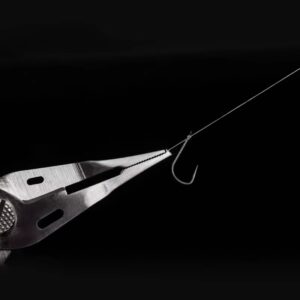 Pinza abre anillas señuelo anzuelos pesca c/ funda 16cm (HPE-13-01)