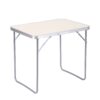 Juego de mesa 120x60x70 cm，4 silla，aluminio (TABLE-40)