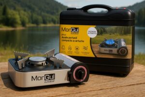 Anafe compacto de camping para gas butano (LM-01)