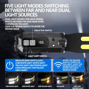 Linterna de cabeza alta potencia con pamtalla digital (LDC-1-10)