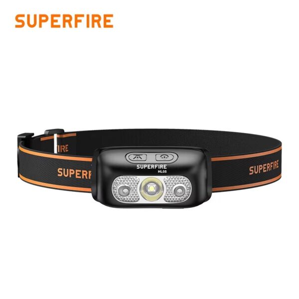 Linterna de cabeza con usb y sensor (LDC-1-5)