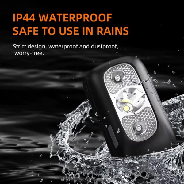 Linterna de cabeza con usb y sensor (LDC-1-5)