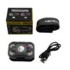 LDC 1-6 4 Linterna de cabeza led xpe + cob 90lumenes con usb (LDC-1-6)