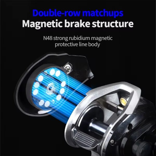 Reel zion carrete aluminio forjado / Derecho -Izquierdo