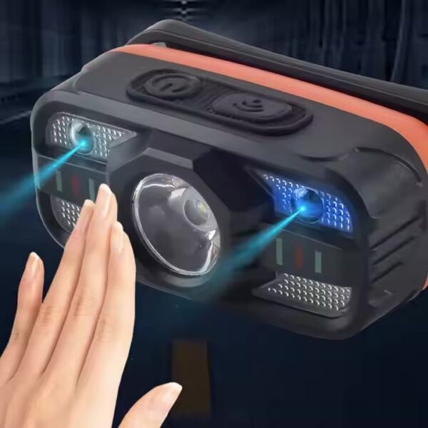 Linterna LED de alta potencia, con sensor COB (LDC-6-1)