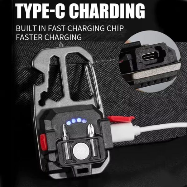 Linerna multifuncion de aluminio con tripode (LDC-7-1)