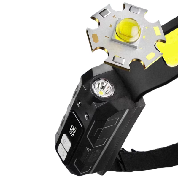 Linterna de cabeza alta potencia con pamtalla digital (LDC-1-10)