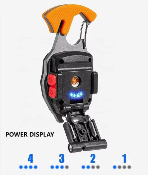 Linterna llavero multifuncion 1000 lumenes (LIN-1-1)