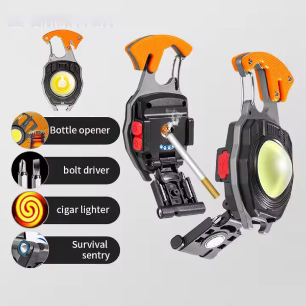 Linterna llavero multifuncion 1000 lumenes (LIN-1-1)