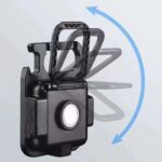 Llavero aluminio con luz recargable multifuncional mini cob led (LIN-2-4)