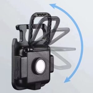 Llavero aluminio con luz recargable multifuncional mini cob led (LIN-2-4)