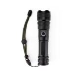 Linterna tactica led aluminio xhp50, recargable, batería 26650 battery (LIN-1-8)