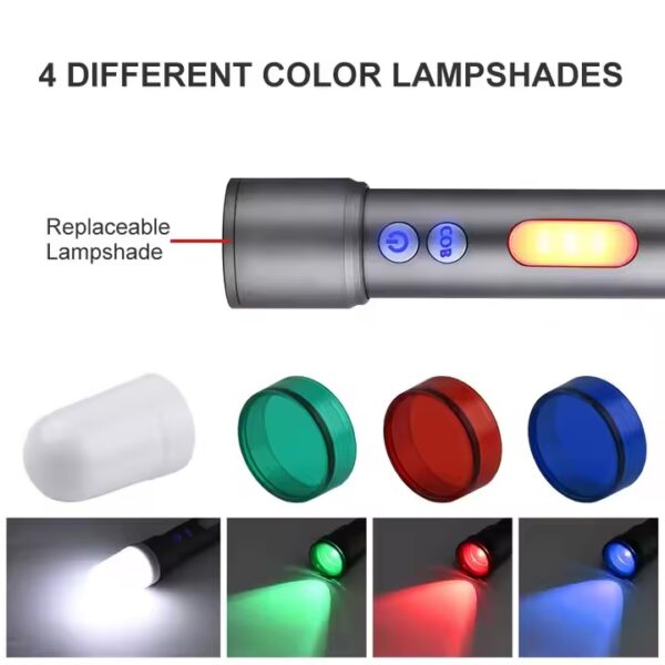 Linerna telescopica de aluminio 1200 lumenes (LIN-4-1)