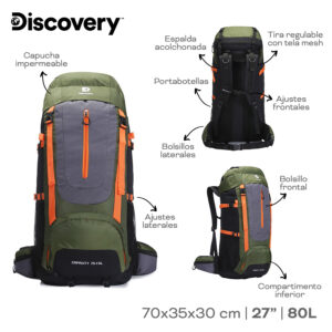 Mochila Camping Discovery (16043)