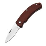 Cuchillo hoja de acero de 19cm plegable con funda (NAV-3-1)