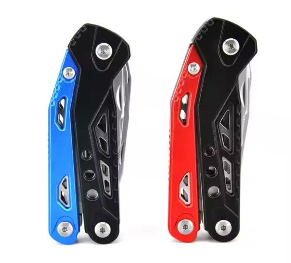 PIN-3-2 2 Cortapluma acero multifuncion 18 usos con estuche (PIN-3-2)