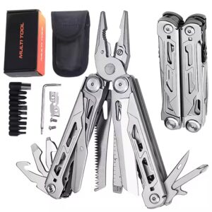 Cortapluma acero multifuncion 29 usos con estuche (PIN-3-1)
