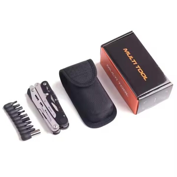 PIN3-3 3 Cortapluma acero multifuncion 17usos con estuche (PIN-3-3)