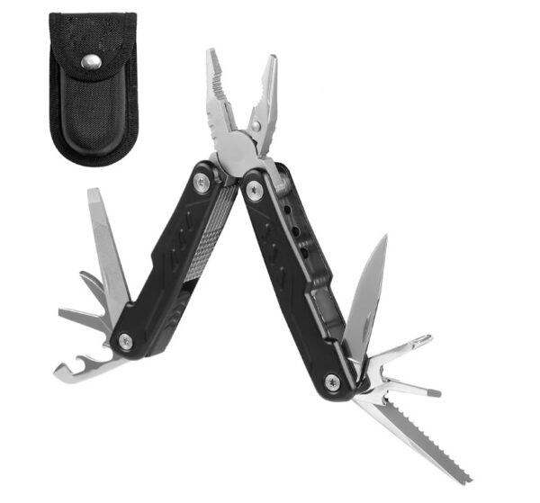 PIN3-5 1 Cortapluma acero multifuncion 15 usos con estuche (PIN-3-5)