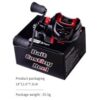 Reel DW128 Baitcasting ultra ligero con estructura resistente