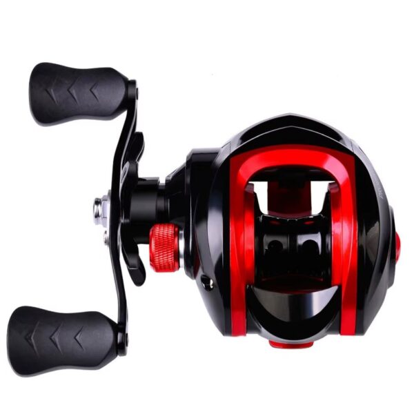 Reel DW128 Baitcasting ultra ligero con estructura resistente (REE-17-17 y 18)