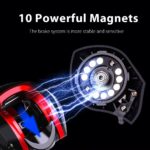 Reel DW128 Baitcasting ultra ligero con estructura resistente (REE-17-17 y 18)