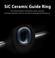 Reel Shark-x Baitcasting diseño compacto freno magentico. / Derecho - Izquierdo