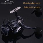 Reel Viper metalico de alta resitencia carretel a. anodizado aireado.