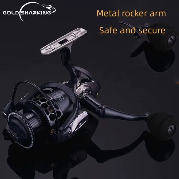 Reel Viper metalico de alta resitencia carretel a. anodizado aireado.