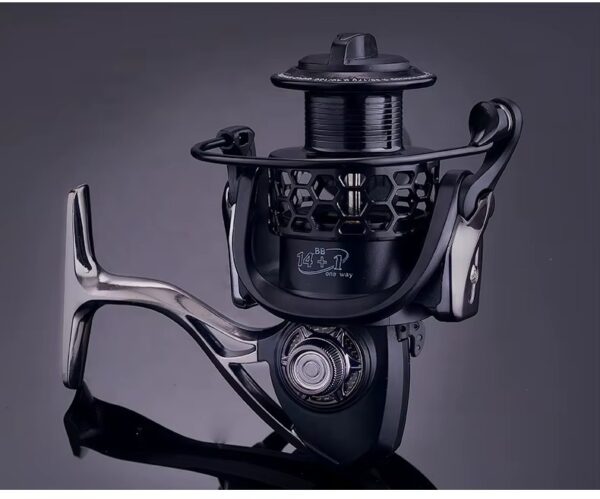 Reel Viper metalico de alta resitencia carretel a. anodizado aireado.