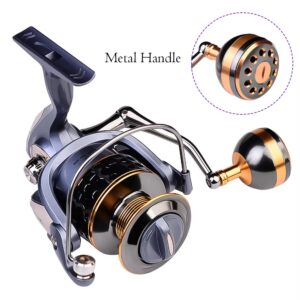 REE-SILVER 6 Reel Silver de aleacion de Aluminio, rulemanes de acero inoxidable.