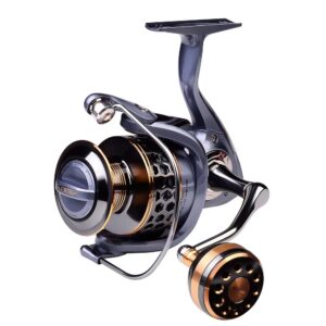 REE-SILVER 7 Reel Silver de aleacion de Aluminio, rulemanes de acero inoxidable.