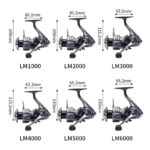 REEL LM 2 Reel Drivon carrete alivianado 5bb con carrete extra.