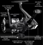 REEL LM 4 Reel Drivon carrete alivianado 5bb con carrete extra.