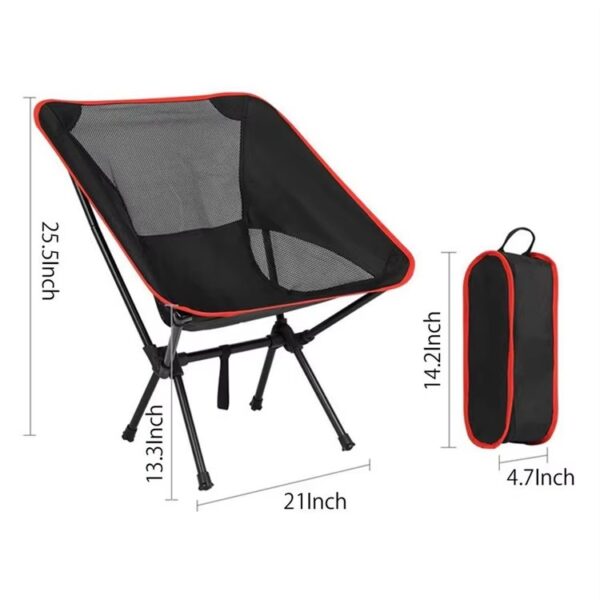 SCH 10 1 Silla plegable de aluminio, desarmable, sporta 90kg (SCH-10)
