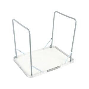 Mesa plegable de camping de 60x40x50 cm, patas de caño redondo (TABLE-10) Ingreso estimado 20/09