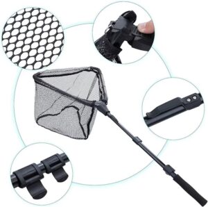 Copo de pesca plegable aluminio de 2,05 mts, 50cm (TRA-13-01)
