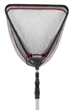 Copo de pesca plegable aluminio de 2,10 mts, 50cm (marron) (TRA-19-01)