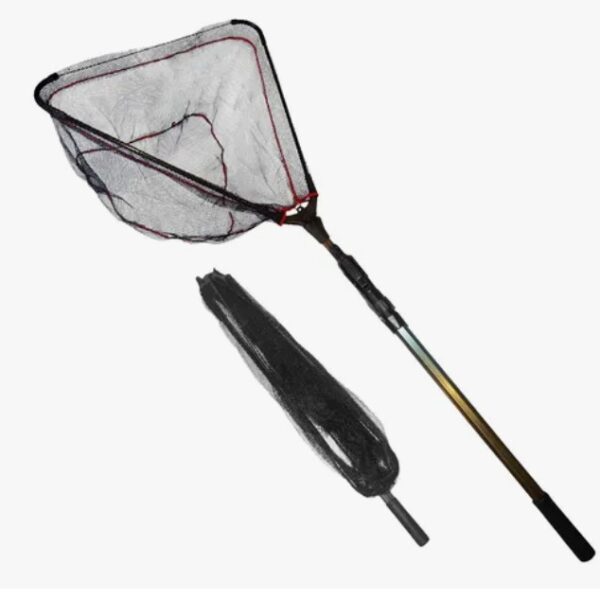 Copo de pesca extensible aluminio 2,10 mts, 60cm (plata) (TRA-19-03) Ingreso estimado 20/04