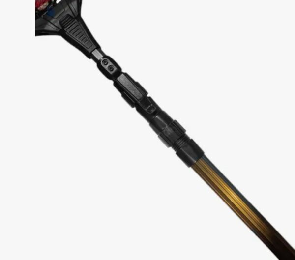 Copo de pesca extensible aluminio 2,10 mts, 60cm (plata) (TRA-19-03)