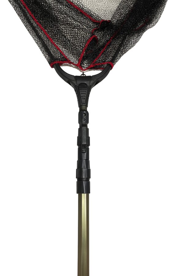 Copo de pesca extensible aluminio 2,10 mts, 60cm (plata) (TRA-19-03)