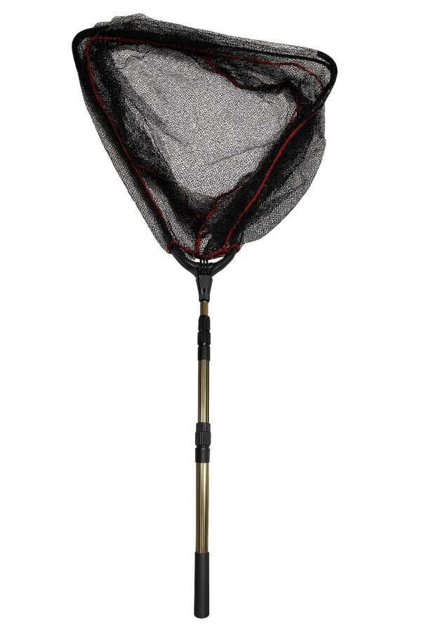 Copo de pesca extensible aluminio 2,10 mts, 60cm (plata) (TRA-19-03)